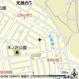 千葉県市原市光風台3丁目230周辺の地図