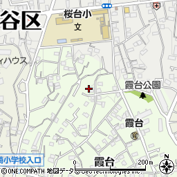 神奈川県横浜市保土ケ谷区霞台45周辺の地図