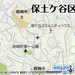 神奈川県横浜市保土ケ谷区岩崎町17-5周辺の地図