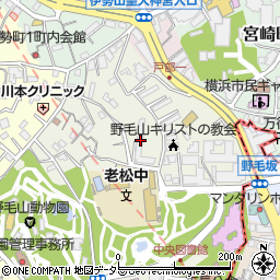 関東財務局老松住宅周辺の地図