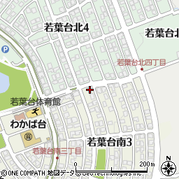 鳥取県鳥取市若葉台南3丁目9-18周辺の地図
