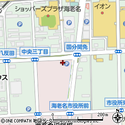 神奈川県海老名市勝瀬140-3周辺の地図