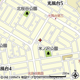 千葉県市原市光風台3丁目327周辺の地図