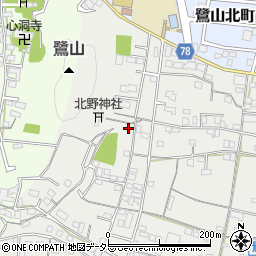 岐阜県岐阜市鷺山1755周辺の地図