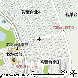 鳥取県鳥取市若葉台南3丁目9-13周辺の地図