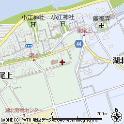 滋賀県長浜市湖北町尾上177周辺の地図