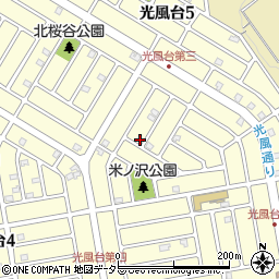 千葉県市原市光風台3丁目308周辺の地図