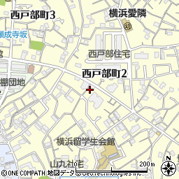 神奈川県横浜市西区西戸部町2丁目200周辺の地図