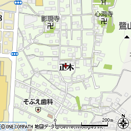 岐阜県岐阜市正木1375周辺の地図