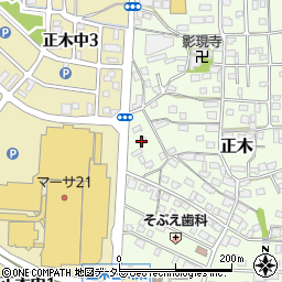 北川獣医科病院周辺の地図