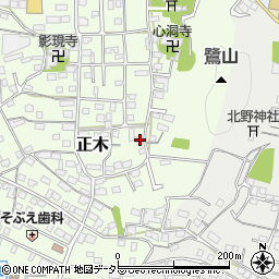 岐阜県岐阜市正木1389周辺の地図