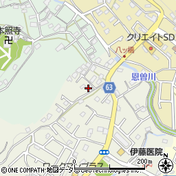 神奈川県厚木市愛名95-3周辺の地図