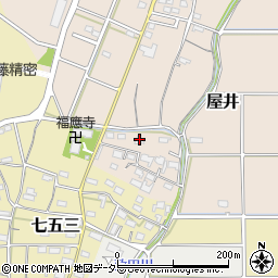 岐阜県本巣市屋井787周辺の地図