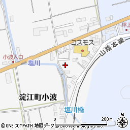 鳥取県米子市浜周辺の地図