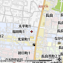 岐阜製版周辺の地図