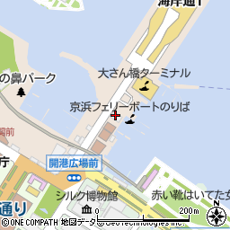 コープ大桟橋店周辺の地図