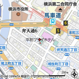 日新火災海上保険株式会社　横浜中央支店周辺の地図