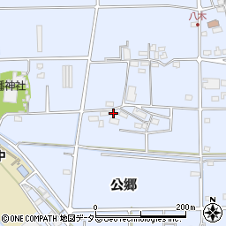 岐阜県揖斐郡大野町公郷2714周辺の地図