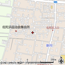 鳥取県米子市淀江町佐陀1077-24周辺の地図