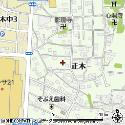 岐阜県岐阜市正木1327周辺の地図