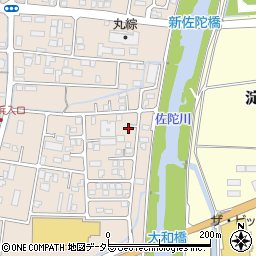鳥取県米子市淀江町佐陀1015-16周辺の地図