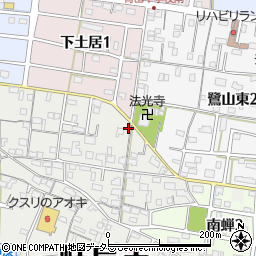 岐阜県岐阜市鷺山439周辺の地図