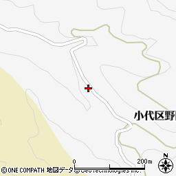 兵庫県美方郡香美町小代区野間谷159周辺の地図