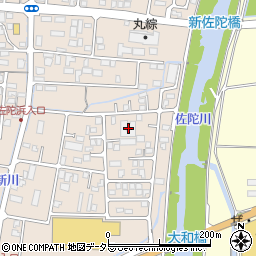 鳥取県米子市淀江町佐陀1015-14周辺の地図