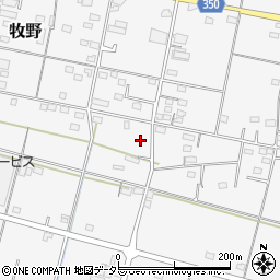 岐阜県美濃加茂市牧野1748-8周辺の地図