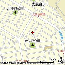 千葉県市原市光風台3丁目309周辺の地図