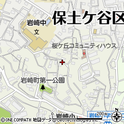 神奈川県横浜市保土ケ谷区岩崎町17-2周辺の地図