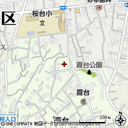 神奈川県横浜市保土ケ谷区霞台44周辺の地図