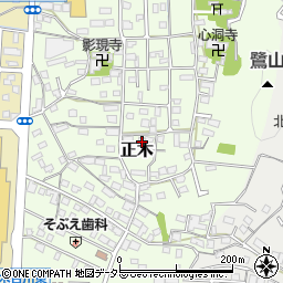 岐阜県岐阜市正木1377周辺の地図