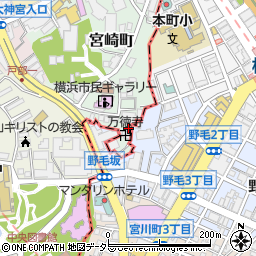 神奈川県横浜市西区宮崎町30周辺の地図