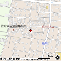 鳥取県米子市淀江町佐陀1077-22周辺の地図