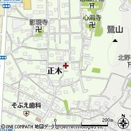 岐阜県岐阜市正木1393周辺の地図