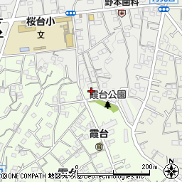 神奈川県横浜市保土ケ谷区霞台6周辺の地図