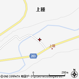 鳥取県東伯郡北栄町上種257-2周辺の地図