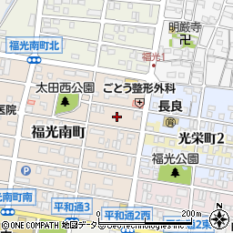 岐阜県岐阜市福光南町17周辺の地図