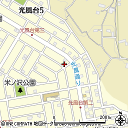 千葉県市原市光風台3丁目213周辺の地図