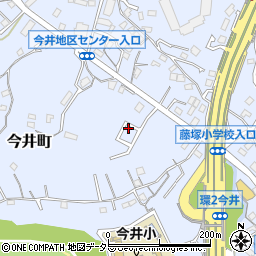 神奈川県横浜市保土ケ谷区今井町888-4周辺の地図