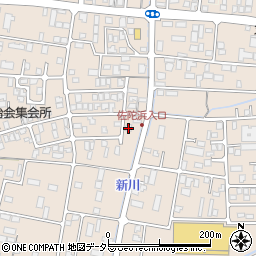 鳥取県米子市淀江町佐陀1077-55周辺の地図