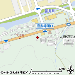 京都府舞鶴市下福井958周辺の地図