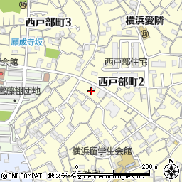 神奈川県横浜市西区西戸部町2丁目201周辺の地図