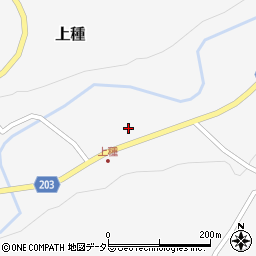 鳥取県東伯郡北栄町上種263周辺の地図