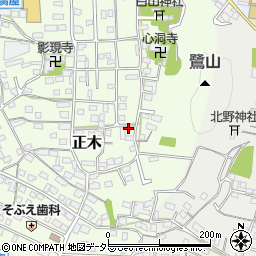 岐阜県岐阜市正木1398周辺の地図