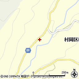 兵庫県美方郡香美町村岡区板仕野262周辺の地図