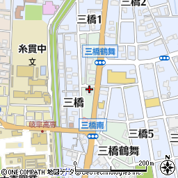 岐阜県本巣市三橋鶴舞14周辺の地図