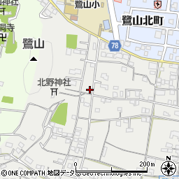 岐阜県岐阜市鷺山172周辺の地図