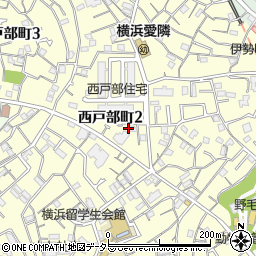 神奈川県横浜市西区西戸部町2丁目197-22周辺の地図